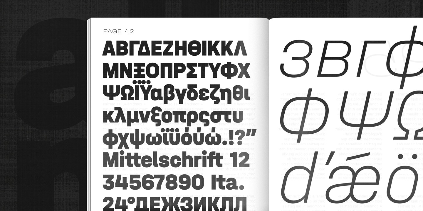 Example font Halvar Breitschrift #9